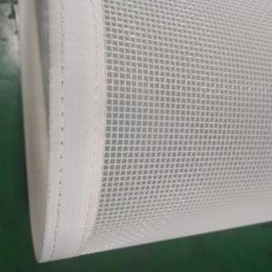 Özelleştirmek genişliği beyaz renk Polyester çamur susuzlaştırma Mesh kurutma konveyör bant ile çok katmanlı - Product Image 1