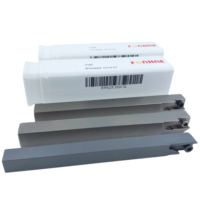 Porte-outil de rainurage en carbure monobloc haute qualité et haute rigidité, résistant à l'usure, pour usinage CNC d'acier inoxydable et d'alliage de titane