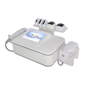 Appareil HIFU portable 2-en-1, construction en plastique, puissance 300W, écran tactile LCD 8 pouces pour lifting du visage, raffermissement de la peau et du corps - Product Image 1