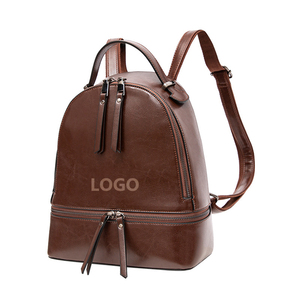 Fashion Elegant Casual Shoulder Bag PU Leather Backpack for Women