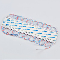 Module LED 2835, 20 pièces/lot, éclairage intérieur/extérieur, injection étanche, 60-249 lumens, DC12V, enseigne lumineuse pour magasin, publicité