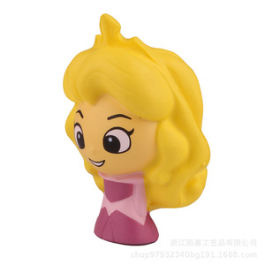 Tpe Fidget Toy Aurora Cartoon Character Slow <b>Rebound</b> Stress Relief For Kids 8 13 Years Unisex - Product Image 4