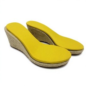 <span class=keywords><strong>Espadrilles</strong></span> pour femmes GUOZU, mode féminine, avec talon compensé durable antidérapant en PU + jute - Product Image 4