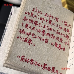 Album de poème de collage de papyrus de plante Locata népalais fait à la main couverture rigide de taille A5 avec reliure thermique journal de grande valeur - Product Image 4