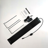 Lampe LED réglable pour aquarium, blanc et bleu, avec supports extensibles, 2 modes d'éclairage pour aquariums plantés