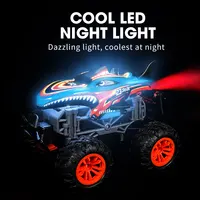 2.4G 1:18 7 Kanäle Fernbedienung Offroad-Spielzeug auto Cross-Country Mist Spray Stunt mit Licht und Musik RC Monster Trucks Buggy