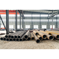 Tuyau rond sans soudure en acier à faible teneur en carbone certifié ASTM, laminé à chaud, 70 mm (14 pouces), tuyau à huile pour accordage vocal