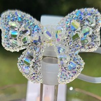 Capuchon de paille en strass pour gobelet, compatible avec les tasses de 30 oz et 40 oz, accessoires de bouteille d'eau réutilisables et anti-poussière