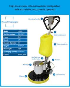 Hand <b>Floor</b> Weighted Refurbishment <b>Machine</b> With Imported Motor Service Equipment Weighted Refurbishment <b>Machine</b> - Product Image 5
