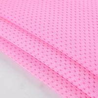 Tissu maille à œil d'oiseau 100% Polyester DTY 140GSM, étoffe pour vêtements de sport, vente en gros