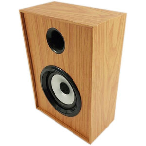 Wooden <b>Bluetooth</b> Speaker 5W <b>With</b> 3.5mm <b>Aux</b> Input Portable Audio Device - Product Image 1