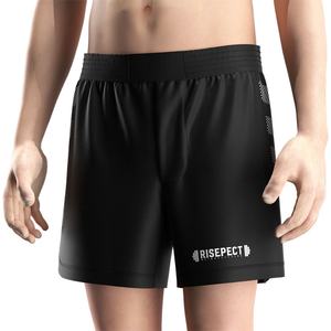 Pantalones Cortos Deportivos Personalizados con Logotipo OEM ODM para Levantamiento de Pesas, Crossfit, Gimnasio, Entrenamiento y Camisetas para Hombre - Product Image 5