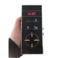 Panneau de commande électrique moderne à écran tactile pour douche de salle de bain avec ventilateur/haut-parleur/lampe/lumière