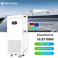 Paquete de Baterías de Litio Lifepo4 de Bajo Voltaje Dyness de 16 kWh, 51.2 V, 314 Ah, 8000 Ciclos, Batería de Iones de Litio LFP para Sistema Solar