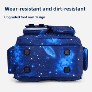 Nouveau sac à dos scolaire grande capacité pour garçons et filles de la maternelle au CM2, motif dessin animé, sac à bandoulière tridimensionnel en nylon - Product Image 3