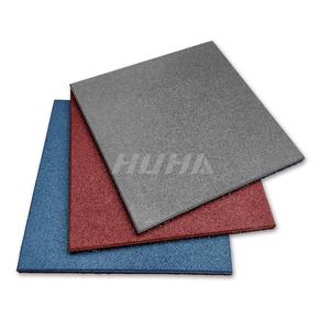 GuangDong <span class=keywords><strong>HUHA</strong></span> 50*50cm alfombrillas de goma EPDM para suelo impermeable al aire libre patio azulejos para niños jardín de infantes - Product Image 2