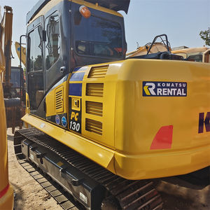 รถขุดขนาดเล็ก Komatsu PC130 มือสอง นำเข้าจากญี่ปุ่น คุณภาพสูง มอเตอร์ PLC เกียร์บ็อกซ์ 6.5 ตัน - Product Image 4