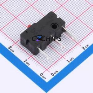 3JWD-HDWB-CJ Limit Switch SIP-3P,19.8x6.5mm Switch Single Pole Double Throw 19.8mm 6.5mm 10.6mm - Product Image 2