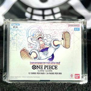 TCG Acryl Englisch OP01 - OP07 Einteilige Booster Box Protector Vitrine für Acryl New One Piece Cards Game Englisch - Product Image 4