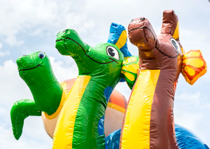 Castillo hinchable para niños, juguete de Tobogán, Mundo Marino, Multi juego - Product Image 4