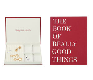 Волшебный дизайн в форме книги для сережек, браслета, ожерелья, кольца для хранения девочек, подарочный футляр для украшений, органайзер из ткани, шкатулка для украшений - Product Image 1