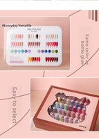 Gel de peinture pour nail art 10 ml, vernis à ongles professionnel, ensemble de 60 couleurs, vernis gel UV, kit de vernis à ongles, fournitures professionnelles pour ongles