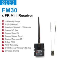 SIYI FM30 30KM Transmetteur Datalink Télémétrie Mini Récepteur OpenTX ExpressLRS Radio Module pour Racing Drones RC Avion