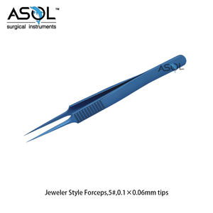 Pinzetta ottica pinzetta pinzetta Micro chirurgica 5 # pinzette a forcipe stile gioielliere - Product Image 2