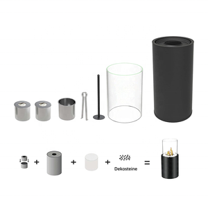Chaleur éclaircir le brûleur au bioéthanol populaire ventilateur de cheminée alimenté par la chaleur poêle cheminée bioéthanol - Product Image 4