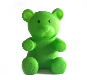 PVC banho de urso de brinquedo em forma de animais de borracha bonito brinquedo de banho de natação