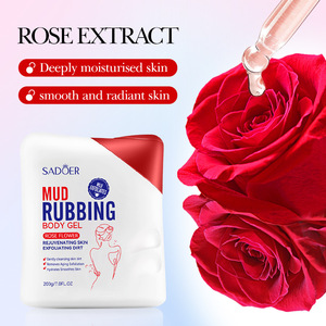 Exfoliante corporal de rosa de alta calidad, exfoliante corporal, venta al por mayor, nutre profundamente la piel, exfoliante corporal para blanquear la piel - Product Image 2