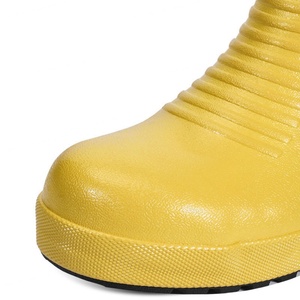 Bottes de pompier AmpsafeX certifiées CE, chaussures en caoutchouc résistantes au feu, embout en acier, résistantes aux produits chimiques et à l'huile, chaussures de sécurité personnalisées - Product Image 5