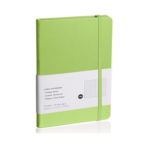 Bán buôn màu xám A5 A6 chất lượng cao cuộc họp ghi chú hardbound máy tính xách tay bán buôn PU da 100 sheets máy tính xách tay - Product Image 6