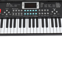HUASHENG Keys Sticker Baby Educational Musical Instrument Electric Organ Toys Keys Sticker 61 Keys Electric Piano Keyboards