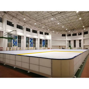 artificial synthetic skating board outdoor <b>ice</b> hockey rink panel - Product Image 4