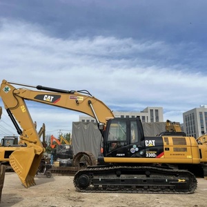รถขุดไฮดรอลิกแบบตีนตะขาบ CAT 330D พร้อมบุ้งขุด 22 ตัน รุ่นมือสอง - Product Image 1