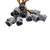 Connecteur de faisceau de câbles étanche 3 broches mâle-femelle pour phare et clignotant automobile