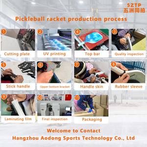 皮克球球拍 OEM OBM ODM 碳纤维蜂窝纤维户外运动用皮克球球拍 OEM - Product Image 6