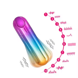 Regenboog Kogel Vibrator Ei Vibrator Waterdichte Mute Vibratie Liefde Eieren Mini G Spot Clitoris Stimulator Volwassen Seksspeeltjes - Product Image 6