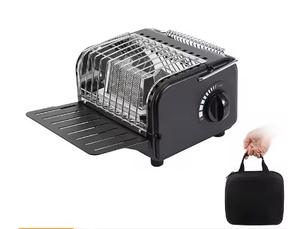 Réchaud à <span class=keywords><strong>gaz</strong></span> butane portable avec brûleur en céramique, cuisinière à <span class=keywords><strong>gaz</strong></span> pour cuisson extérieure, <span class=keywords><strong>four</strong></span> en fonte, chauffe-tente, voitures, patios - Product Image 4