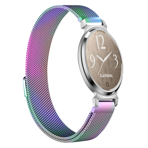 <span class=keywords><strong>Bracelet</strong></span> de <span class=keywords><strong>montre</strong></span> magnétique en acier inoxydable milanais, <span class=keywords><strong>bracelet</strong></span> de remplacement pour <span class=keywords><strong>Garmin</strong></span> Lily 2 / Lily 2 Active, <span class=keywords><strong>bracelet</strong></span> en maille métallique respirant - Product Image 5