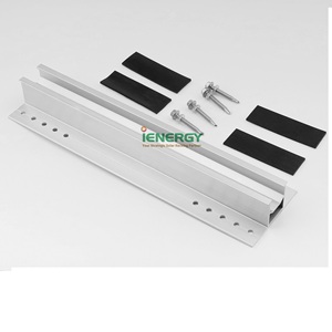 Sistema de montaje Solar para techo, solución de carriles cortos, instalación de estaño/azulejo, nuevo diseño - Product Image 3