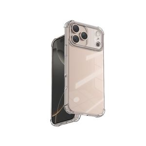 Chống sốc trong suốt <span class=keywords><strong>TPU</strong></span> gel <span class=keywords><strong>4</strong></span> góc đệm không khí điện thoại di động trở lại trường hợp bìa cho <span class=keywords><strong>Apple</strong></span> <span class=keywords><strong>iPhone</strong></span> 17 không khí Pro Max vỏ - Product Image 1