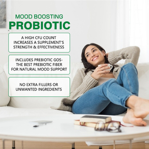 Prebiótico probiótico que estimula el estado de ánimo personalizado de primera calidad, apoya la salud digestiva, reduce la irritabilidad, regula el estrés estomacal - Product Image 6