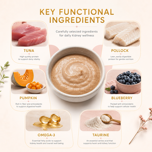 Palitos de puré de arándanos Omega-3 para la salud urinaria de <span class=keywords><strong>mascotas</strong></span>, fórmula personalizada sin granos, golosinas para el apoyo renal, para lamer, para gatos - Product Image 3