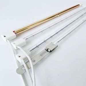 Lâmpada de Aquecimento Circular de Tubo de Quartzo Flexível, Lâmpada Halógena Infravermelha 2kw 2400w 3000w 3600w - Product Image 1