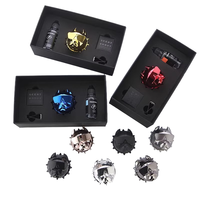 Diffuseur de parfum pour voiture en forme de tête de chien, clip de ventilation, rechargeable, dessin animé, décoration intérieure automobile, cadeau, vente chaude