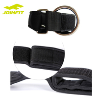 Lot de 11 bandes de résistance en caoutchouc empilables, noires, pour exercices des jambes et des chevilles, compatibles avec les machines à câble
