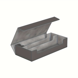 Boîte de rangement pour cartes à collectionner, boîte de rangement avec plateau à dés, <span class=keywords><strong>Torson</strong></span> 550+ en cuir PU et velours, grande capacité pour TCG MTG Yu-Gi-Oh - Product Image 5