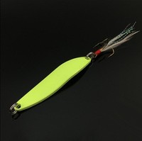 Cuillères lumineuses en forme de feuille de saule 5g/7g/10g/13g, leurres de pêche à l'appât vivant, leurres de pêche spinner